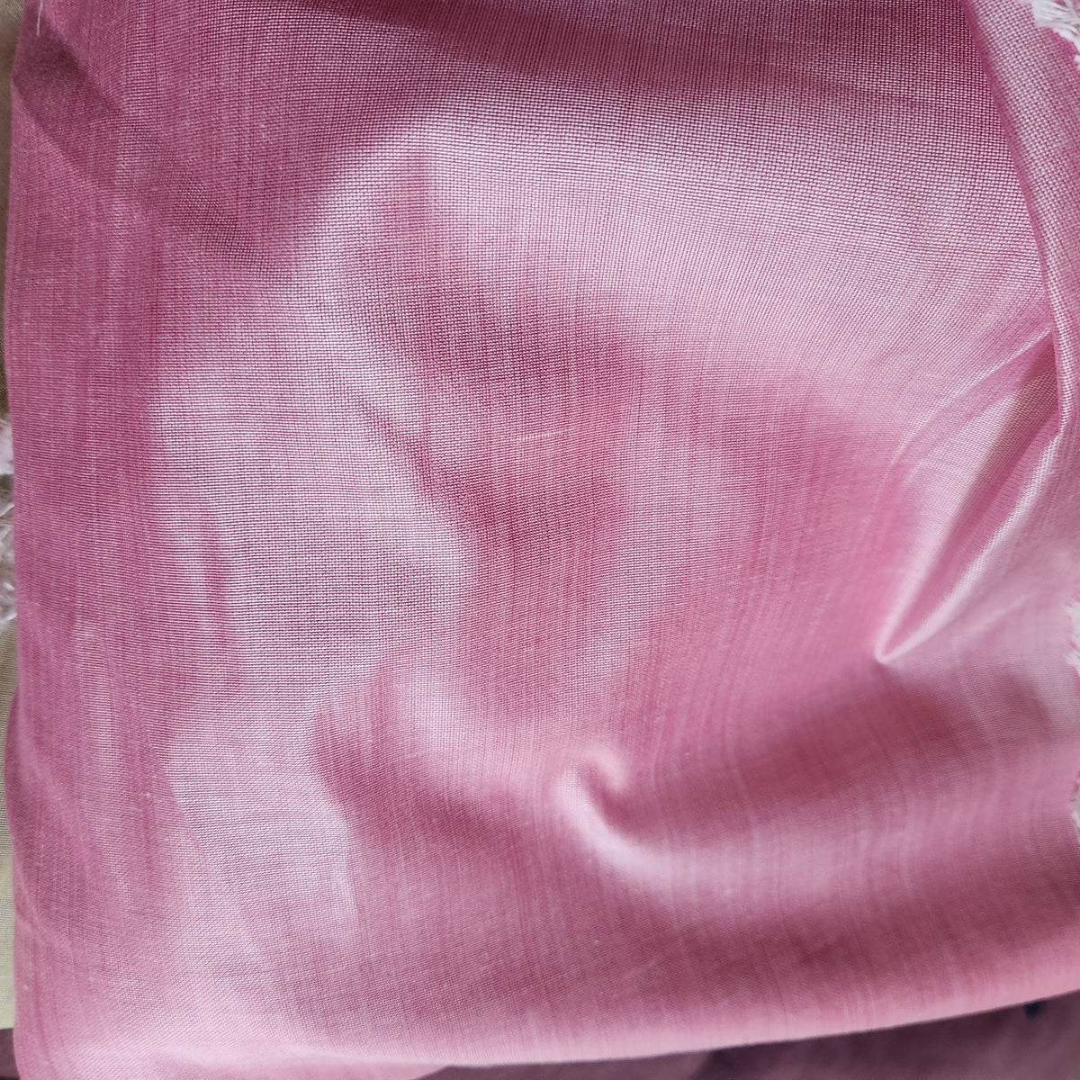 Pink Premium Glossy Shirting Chanderi Fabric
