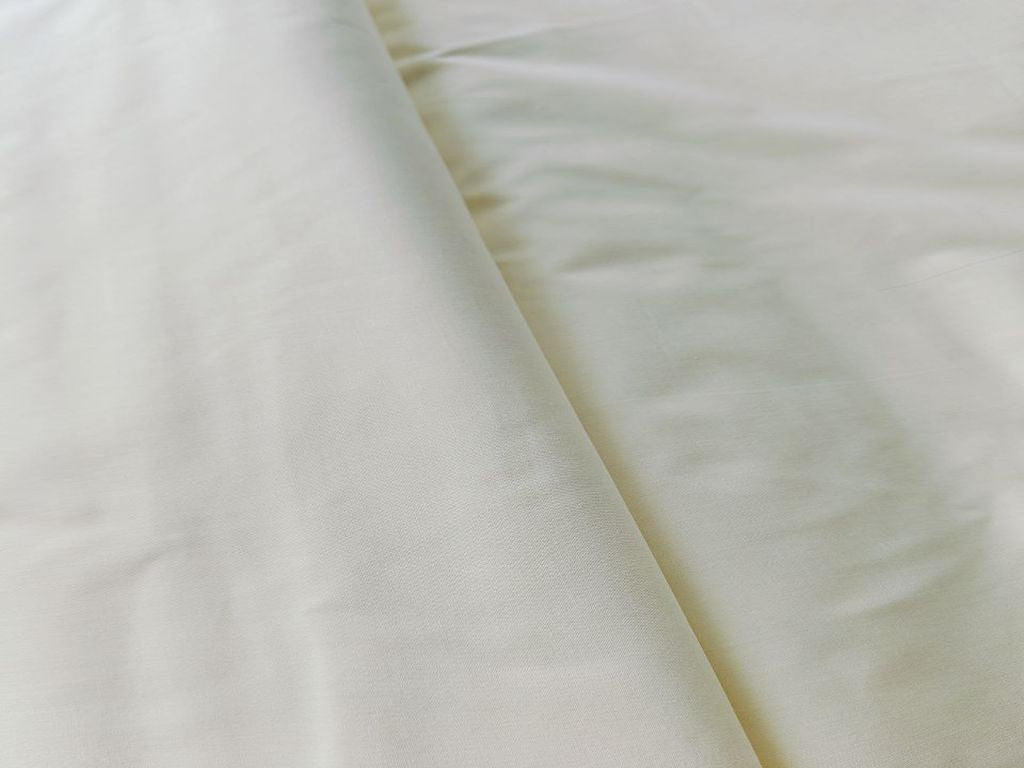 Cream Premium Mul Cotton Fabric