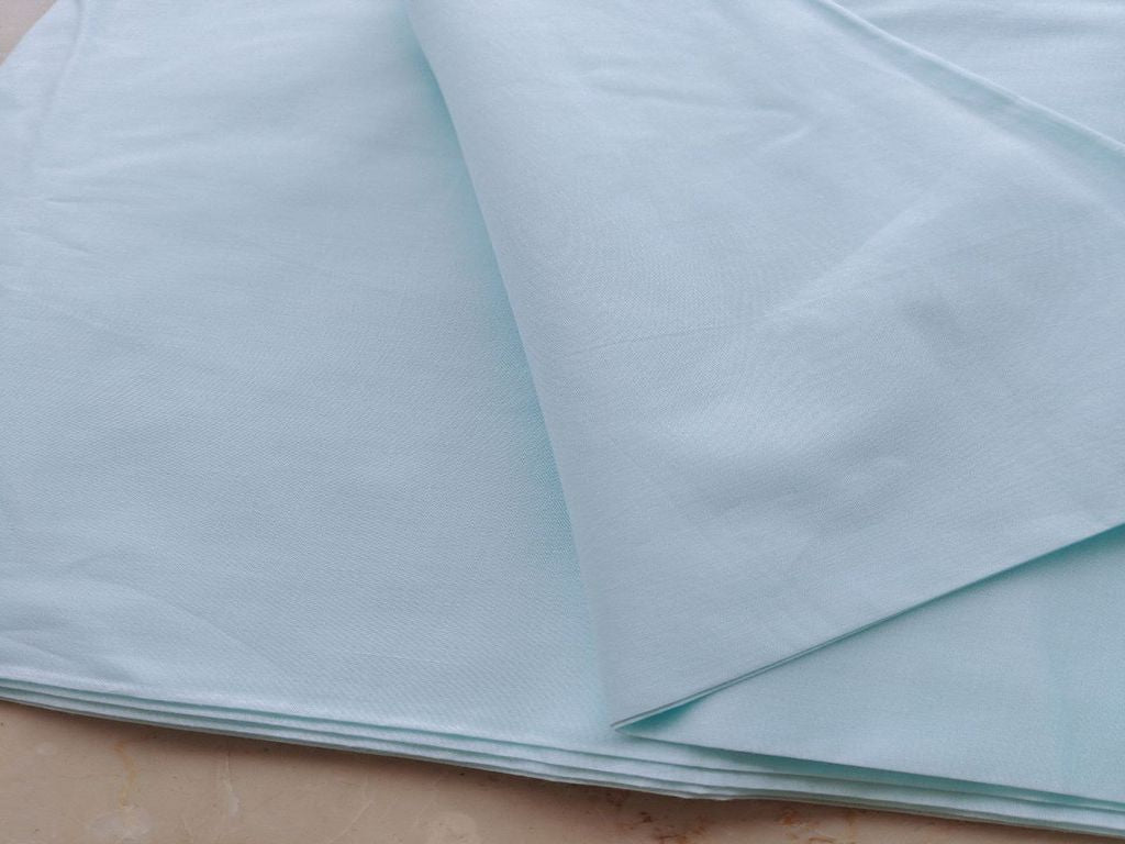 Light Blue Premium Mul Cotton Fabric