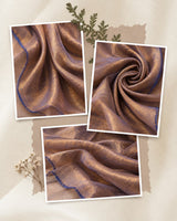 Copper Bronze Shimmer Fendi Fabric