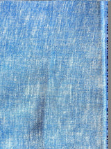 Chambrey Blue with Crossdye White texture Cotton Linen 60 lea fabric