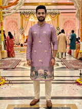 Mughal Baradaries Digital print Big Width   Poly Fabric