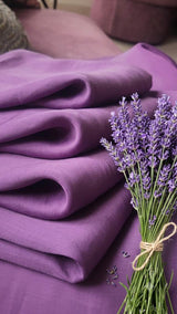 Luxury Levnder Mul Chanderi Fabric( Big Width)