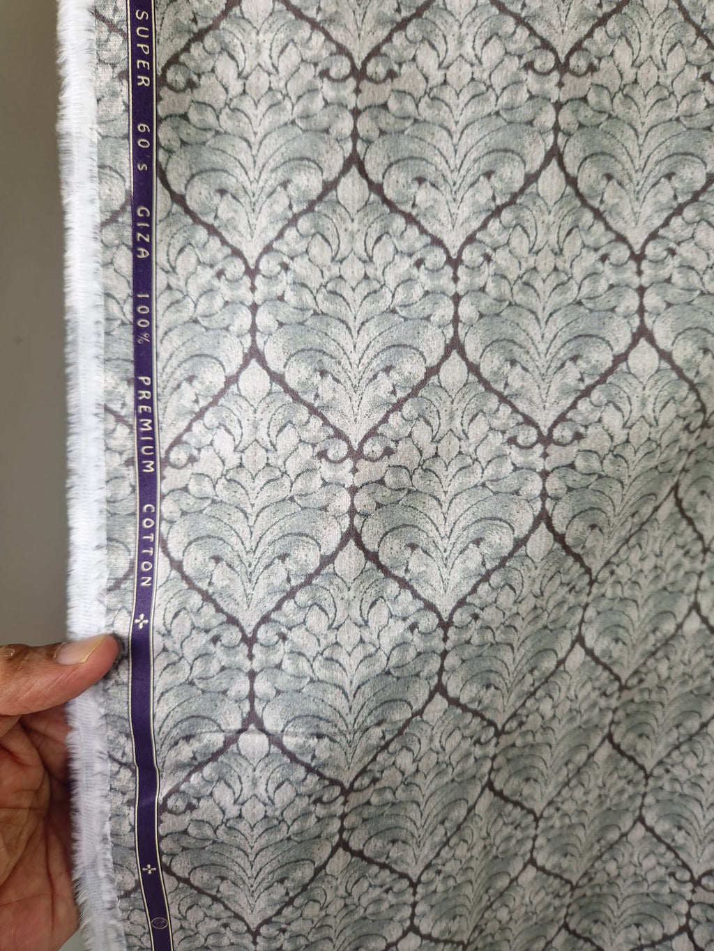 Isabella Collection: Premium 100% Giza Cotton - Super 60s Elegant Damask Print