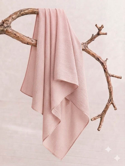 Tea Rose Pink Fine Georgette Fabric (60 gms)