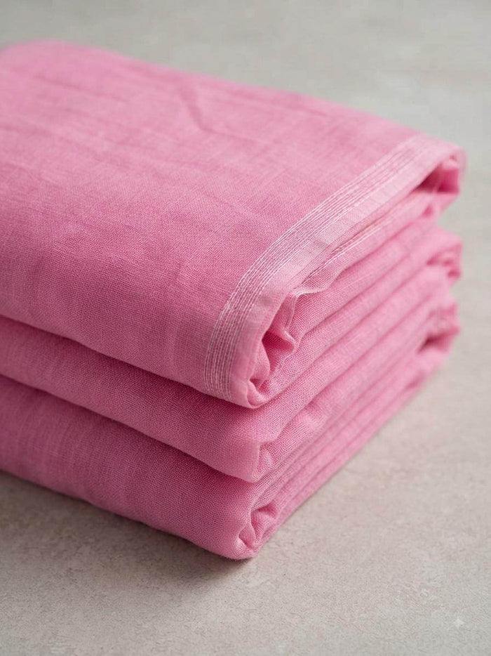 Blush Pink Ultra-Light Mul Cotton Fabric