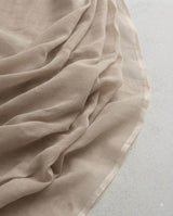 Light Taupe Ultra-Light Mul Cotton Fabric