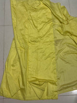 Lemon Yellow Chanderi Silk fabric