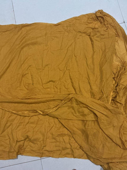 Mustard Yellow Ultra-Light Mul Cotton Fabric