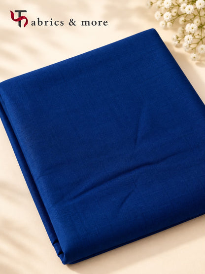 Royal Blue Spun Fabric – Premium Apparel Fabric