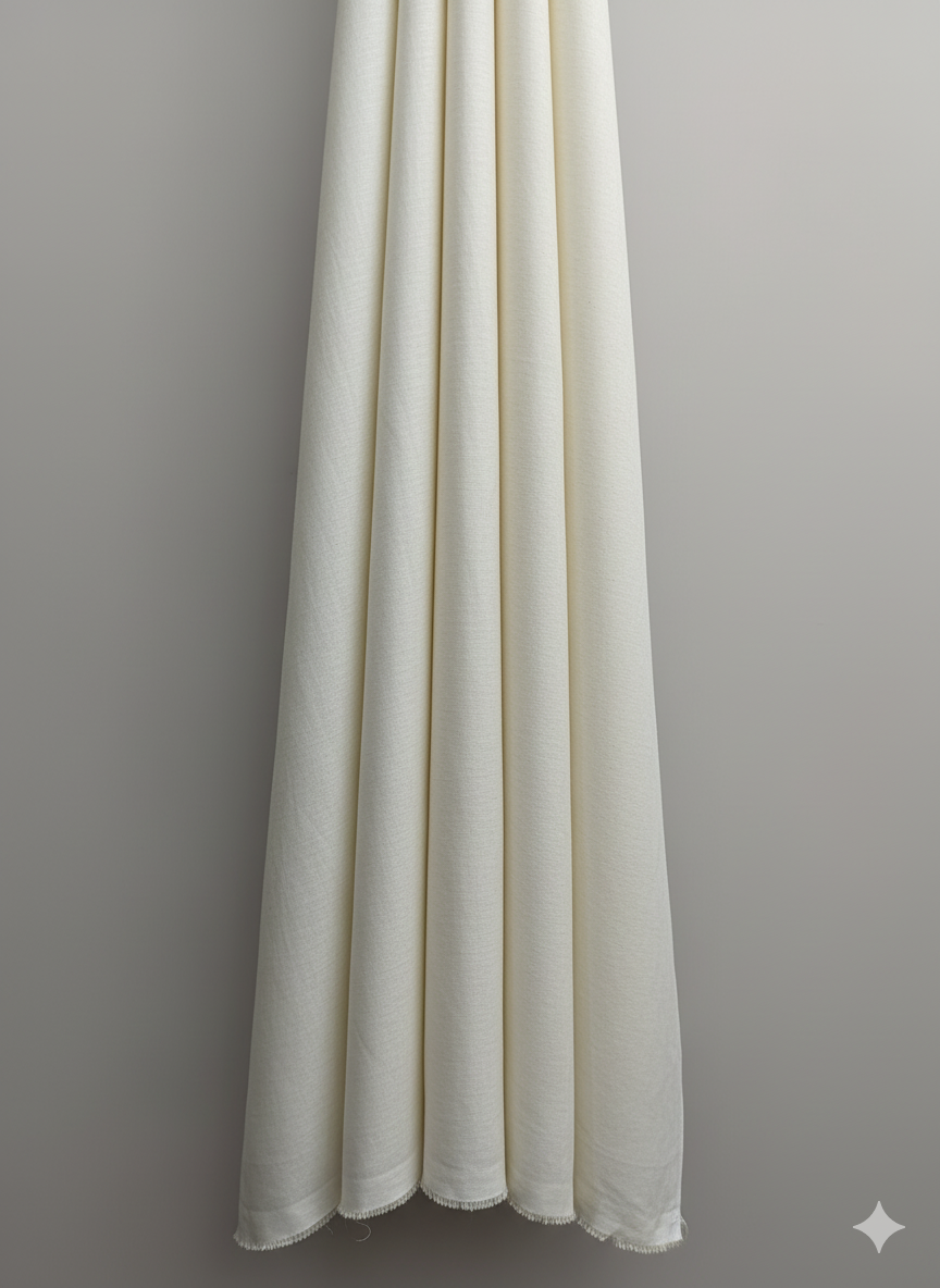 Cream linen 60 lea Italian  cotton Linen collection