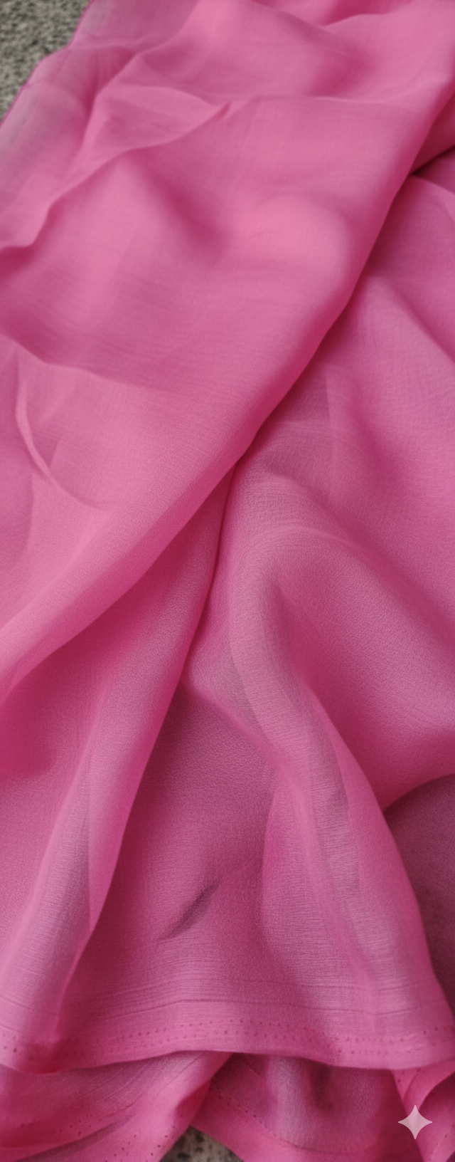 Fuchsia Pink Organza Fabric