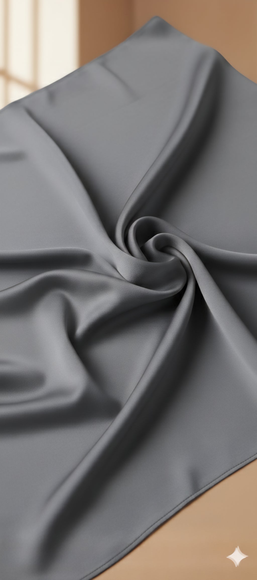 Grey 100% Giza cotton