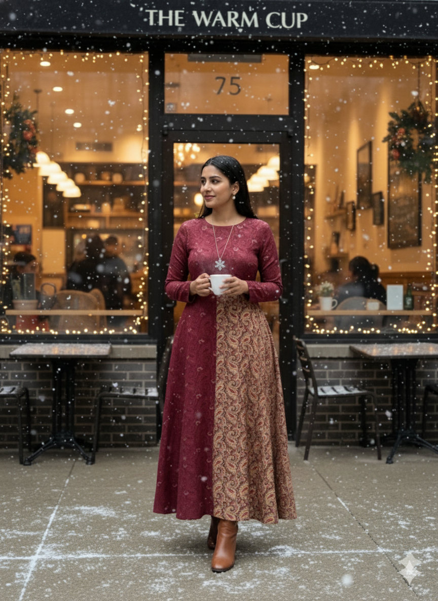 Mix & Match worm viscose pashmina fabric