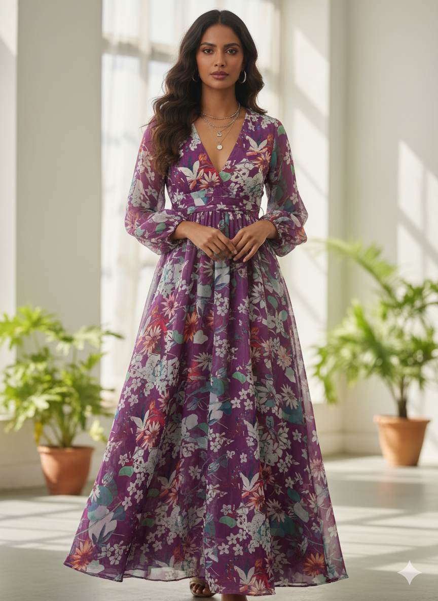 Digital Printed Georgette Fabric