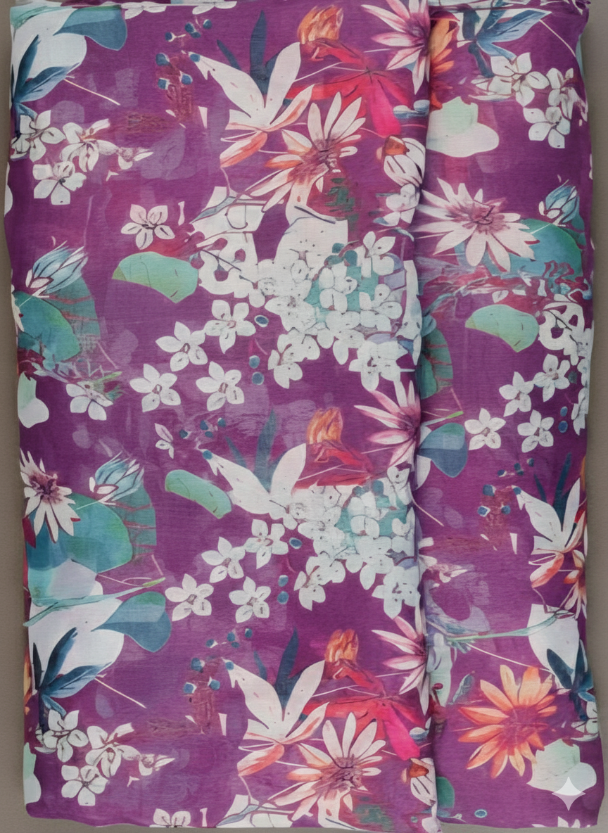 Digital Printed Georgette Fabric