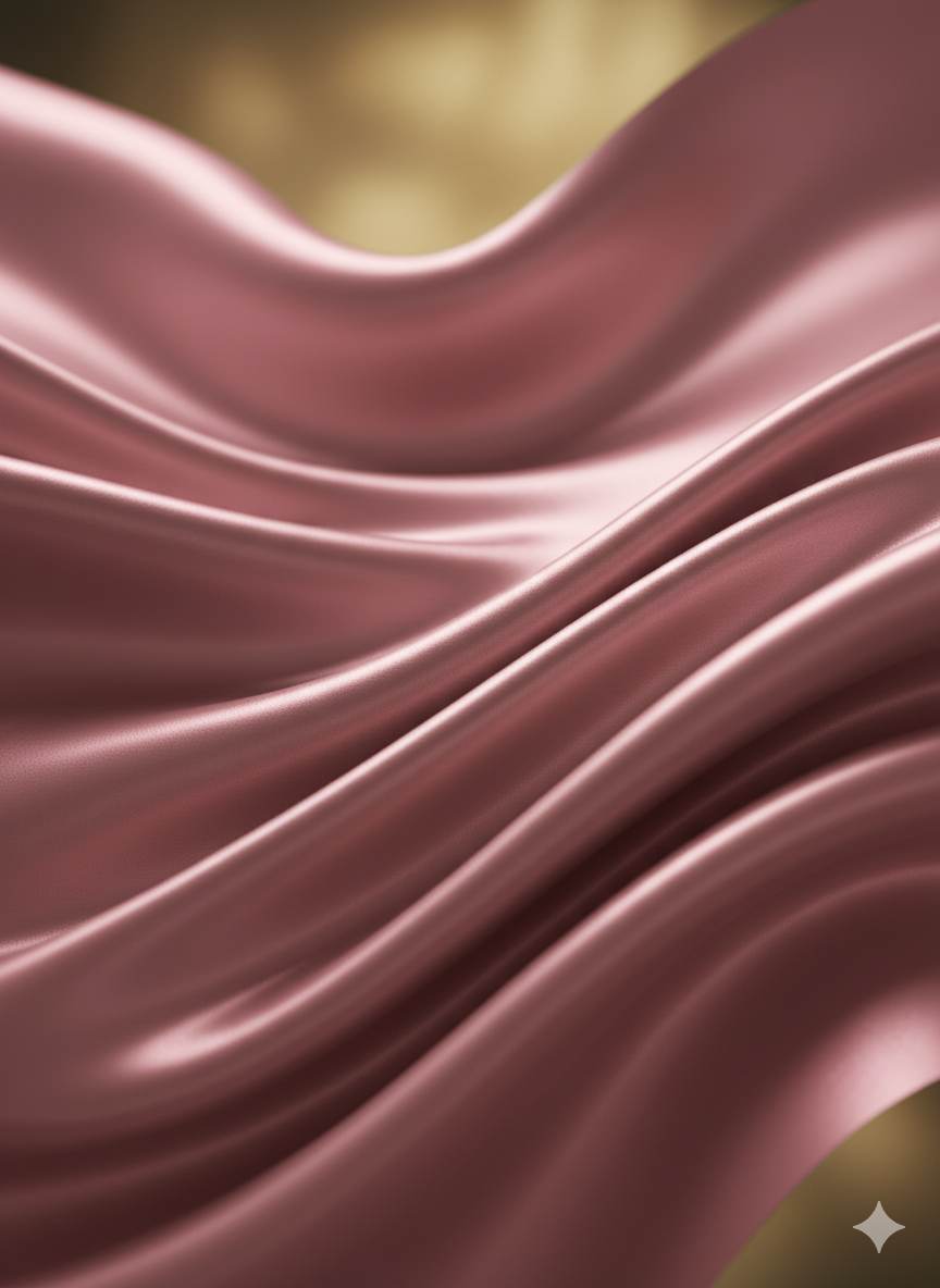 Pink Imported Armani Satin Fabric (Big width)