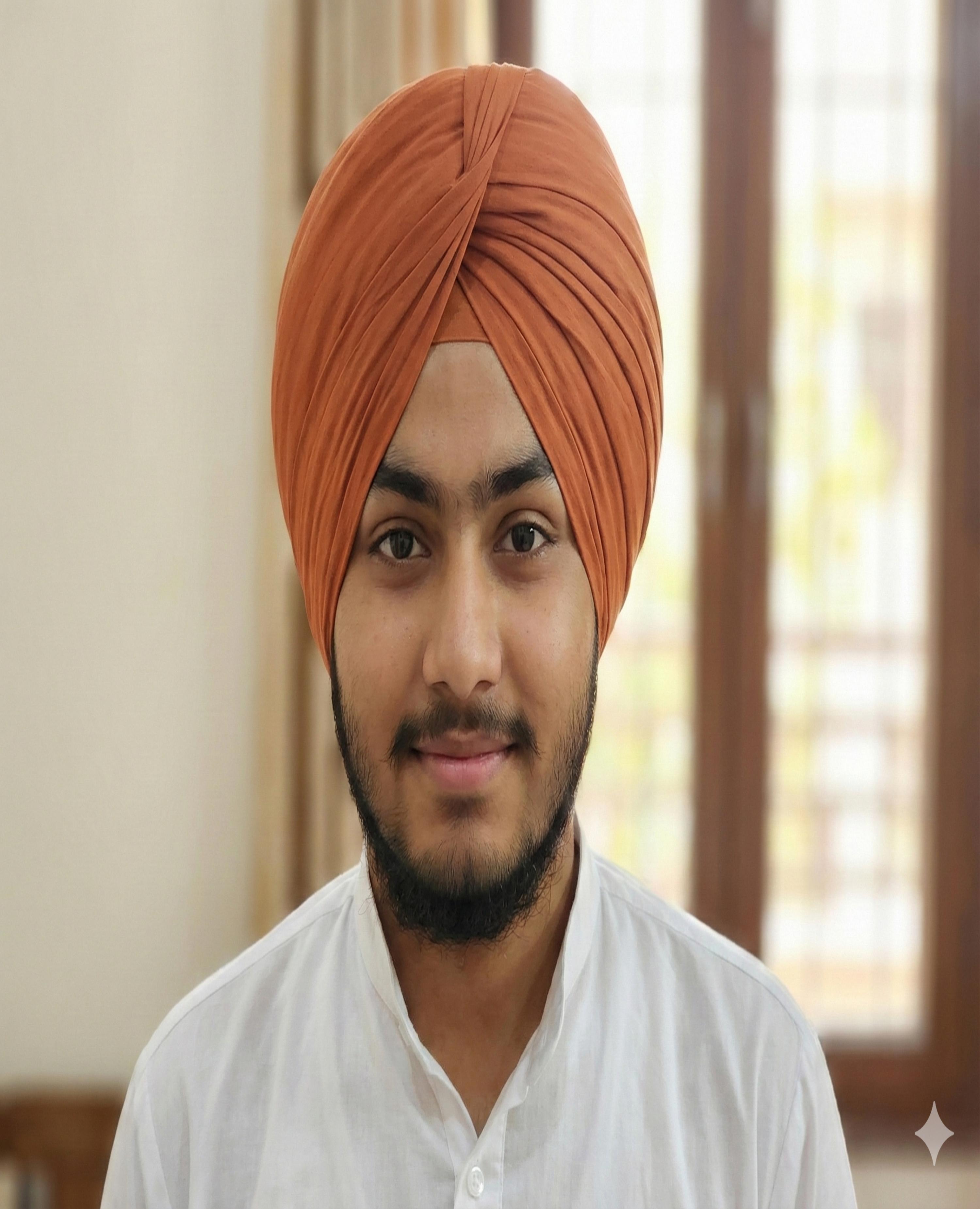 Brick Brown Mul Cotton Fabric