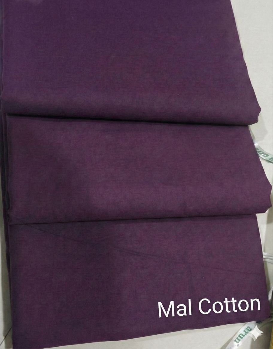 Purple Mal cotton Fabric