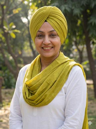 Yellowish Green Mal cotton