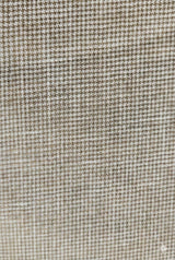 Khakee and White small checks cotton Linen (60 Lea)