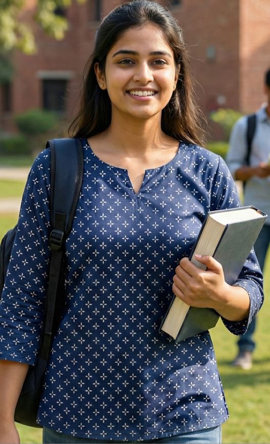 Blue Glossy Pure cotton printed cotton Fabric