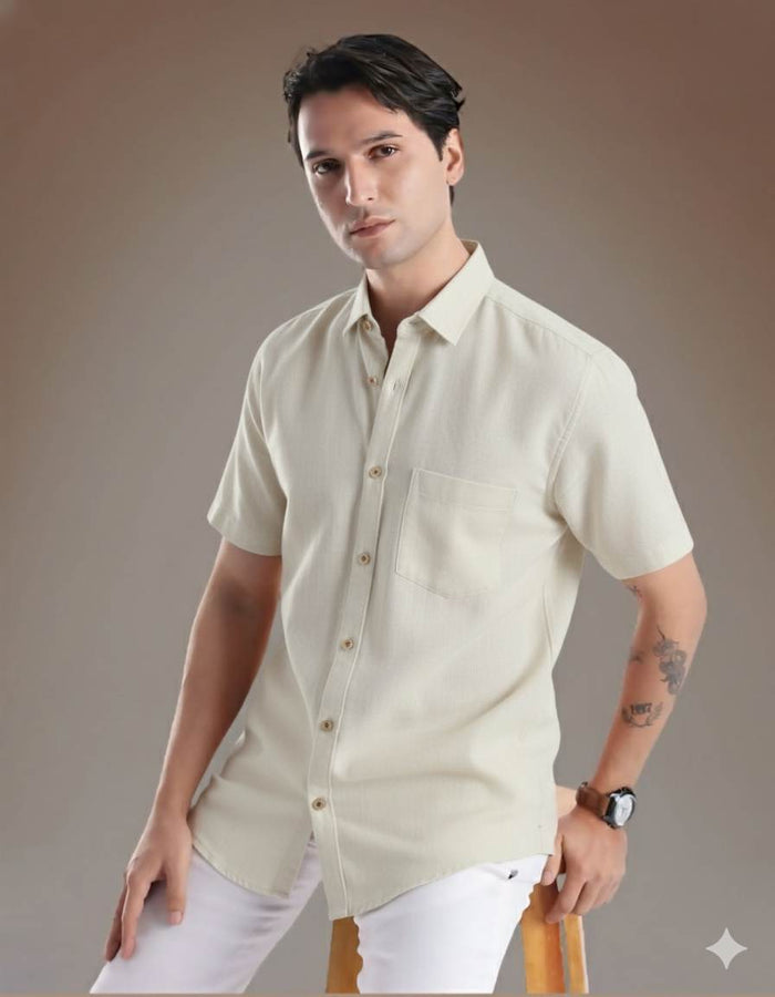 Light Sage Green Imported Korean Cotton shirting Fabric
