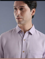 Dusty Mauve Imported Korean Cotton shirting Fabric