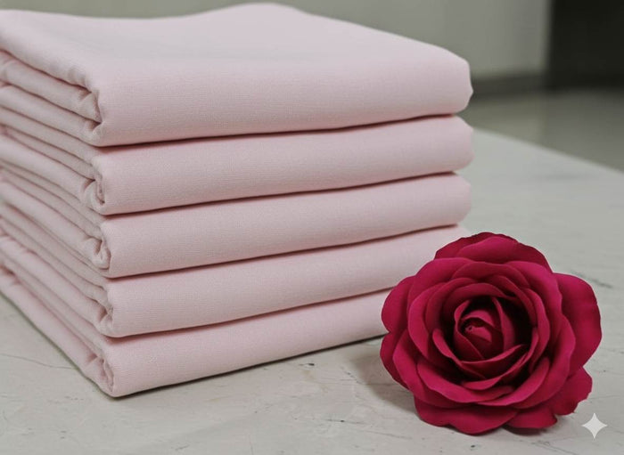 Pink Premium Mul Cotton Fabric
