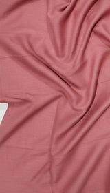 Smoothi Solid Pink Mul cotton Fabric