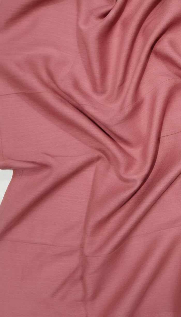 Smoothi Solid Pink Mul cotton Fabric