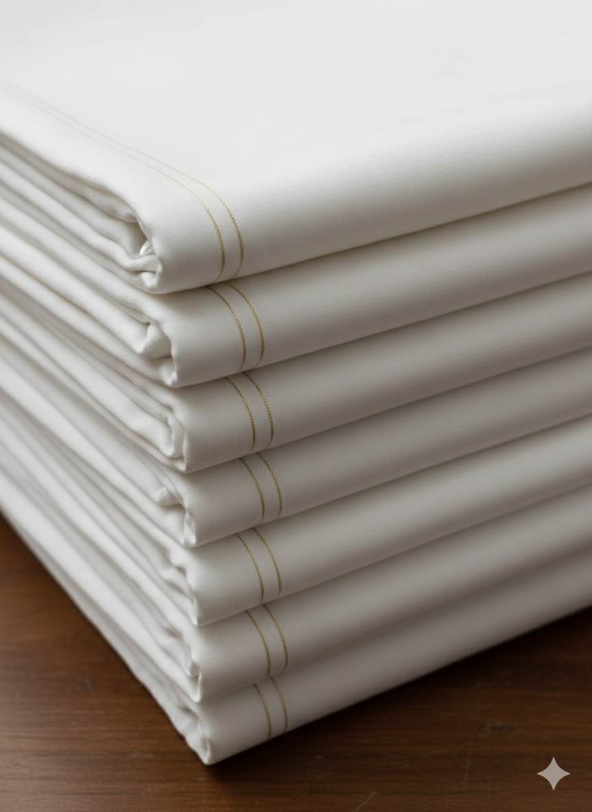 White Dyeble Viscose Raw silk Fabric