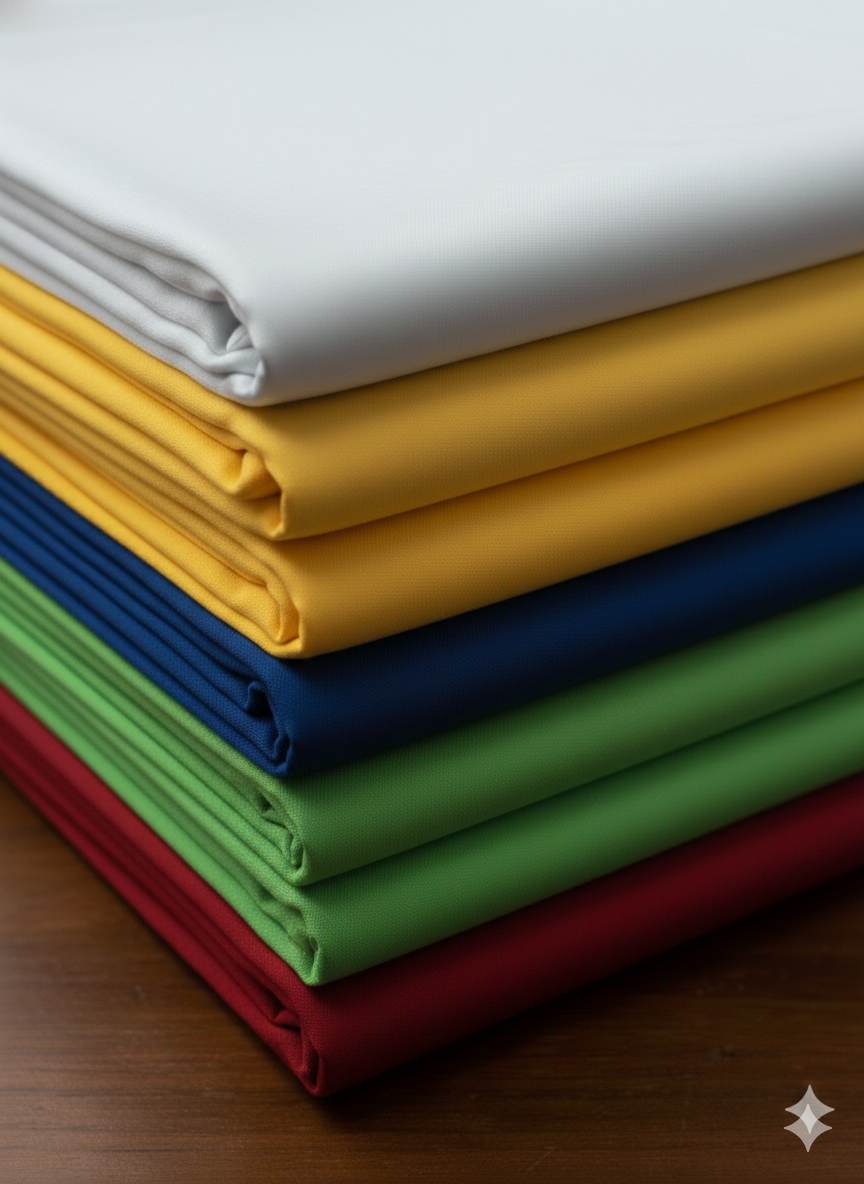 White Dyeble Viscose Raw silk Fabric