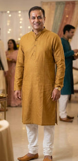 Dusty Yellow 60 Lea Premium Cotton Linen