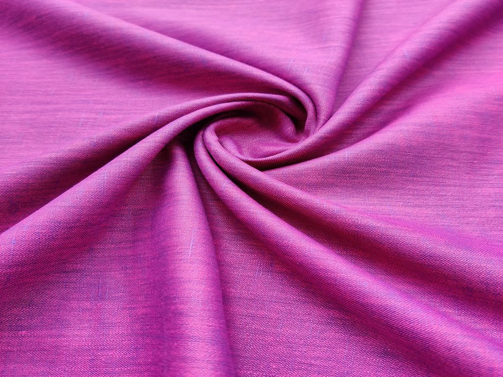 Purple Blue Plain Textured Premium Linen Fabric