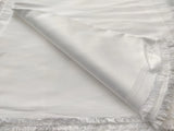 White Plain Premium Jam Cotton Fabric