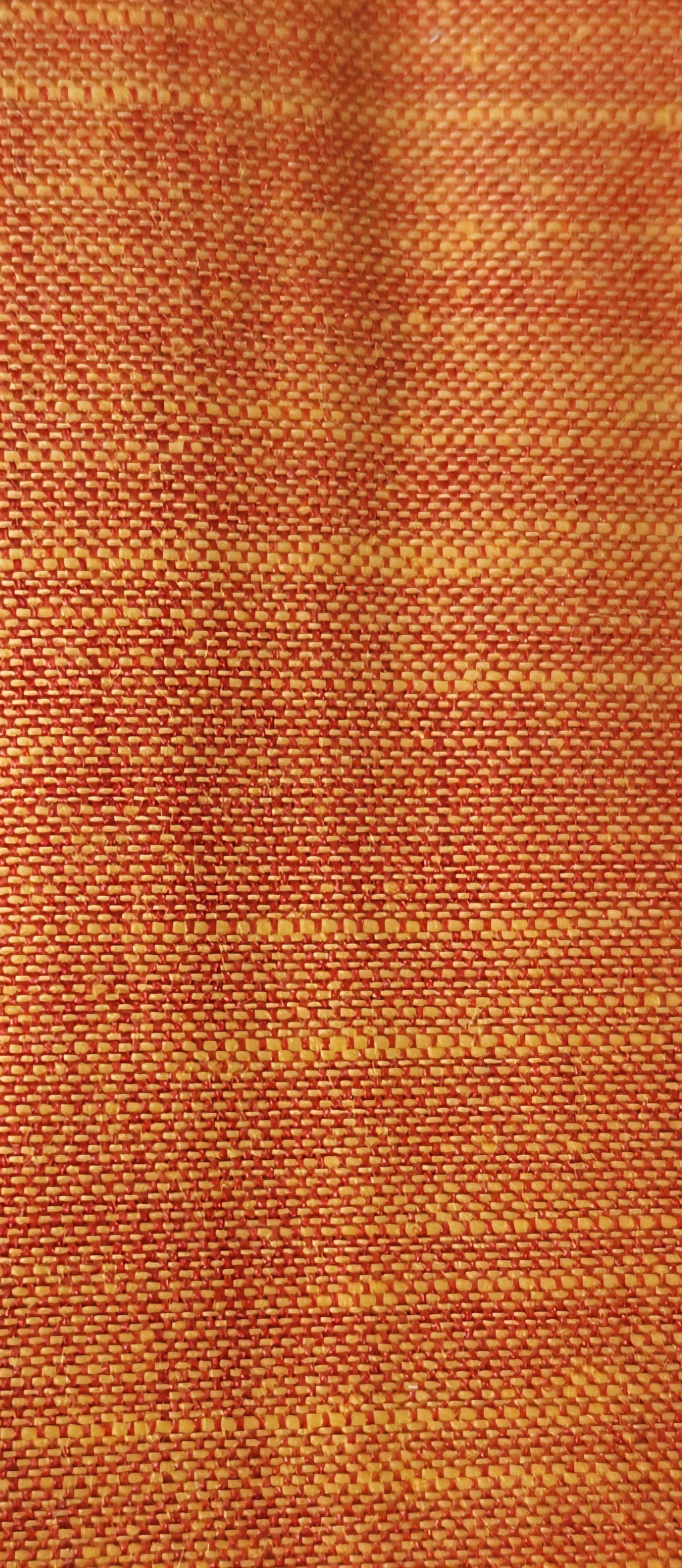Orange Yellow Premium Italian Cotton Linen Fabric (60 lea)