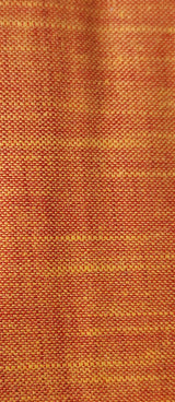 Orange Yellow Premium Italian Cotton Linen Fabric (60 lea)