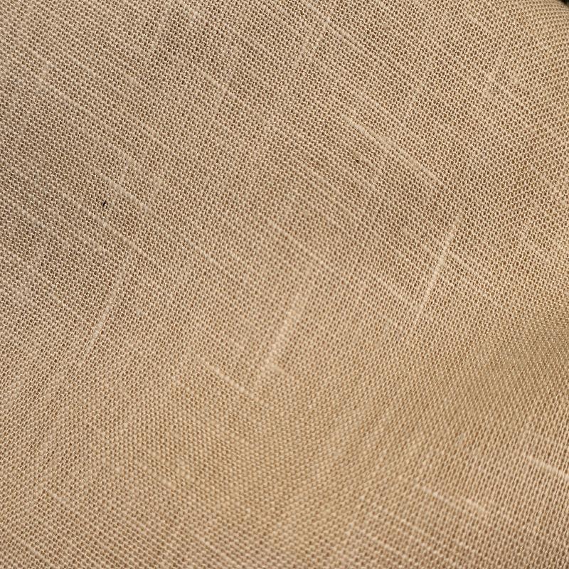 Light Tan Pure Cotton Linen Fabric (70 lea)