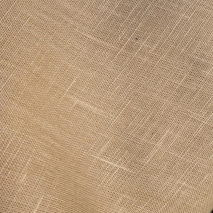 Light Tan 100% Pure Cotton Linen Fabric (70 lea)