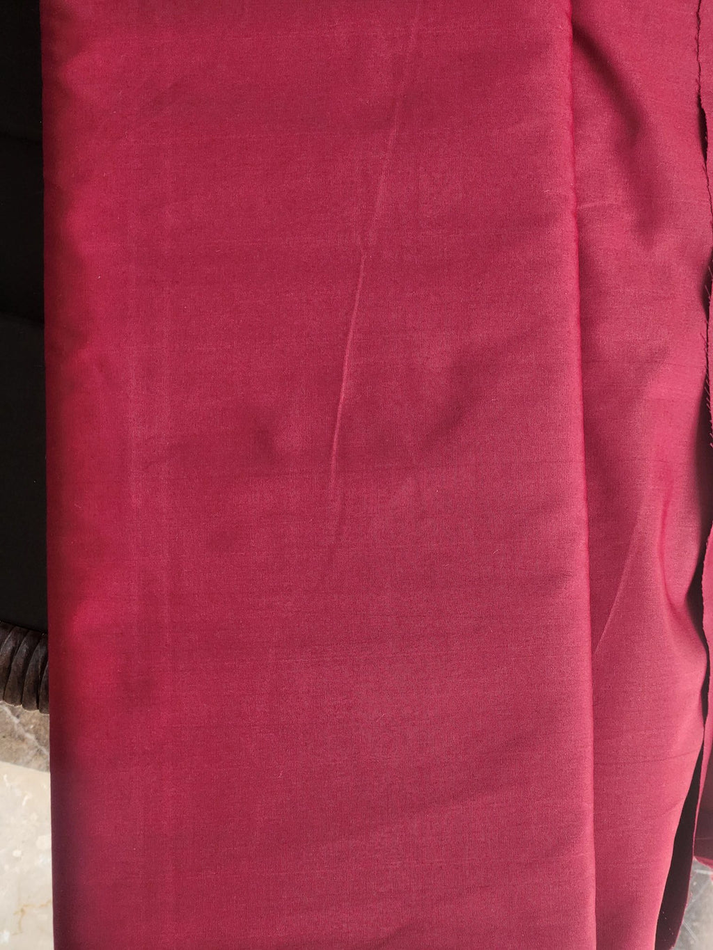 MAROON shirting Fabric blend with cotton & polyster
