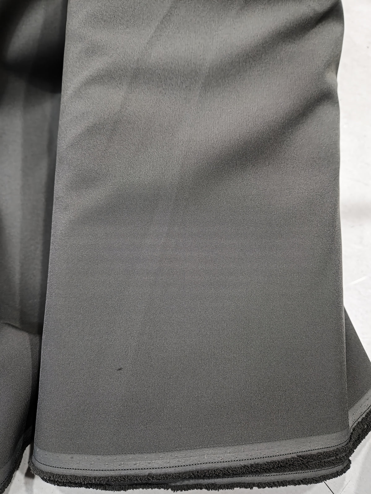 Premium Grey Super Lycra Suiting wrinkle free Fabric