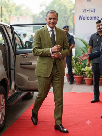 Olive Green Pure Linen Suiting Fabric – 40 Lea 100% Pure Linen Suiting Fabric for Blazers, Jackets and Pants  (0% Cotton)