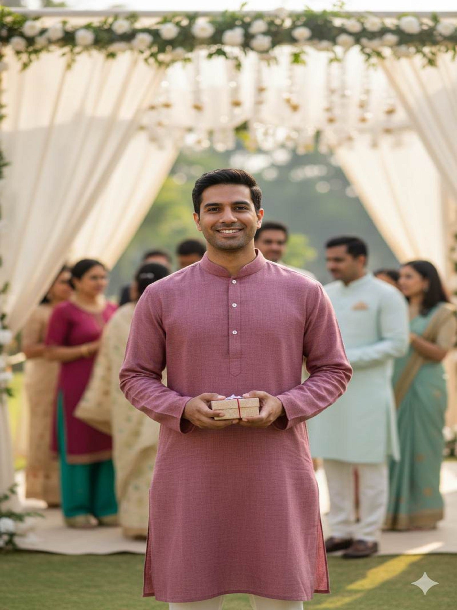 Burgundy Pink 100% Pure Linen Fabric 60 Lea (0% cotton)