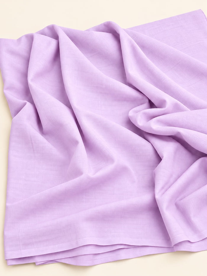 Soft Cambric Cotton Fabric – Lavender