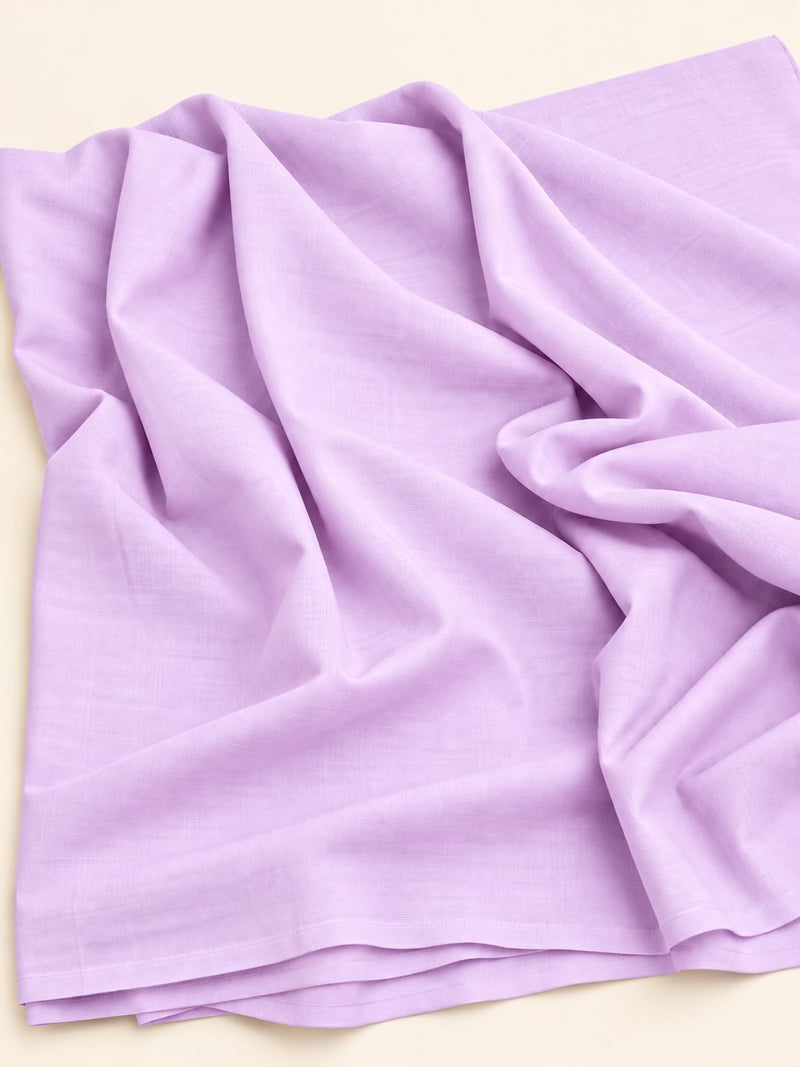 Soft Cambric Cotton Fabric – Lavender