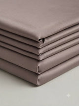 Mauve Taupe Spun Poly Shirting Fabric – Soft Sheen, Fluid Drape & Easy-Care