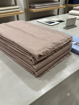 Muted Taupe Mul Chanderi Fabric (Big Width) – fabric drape