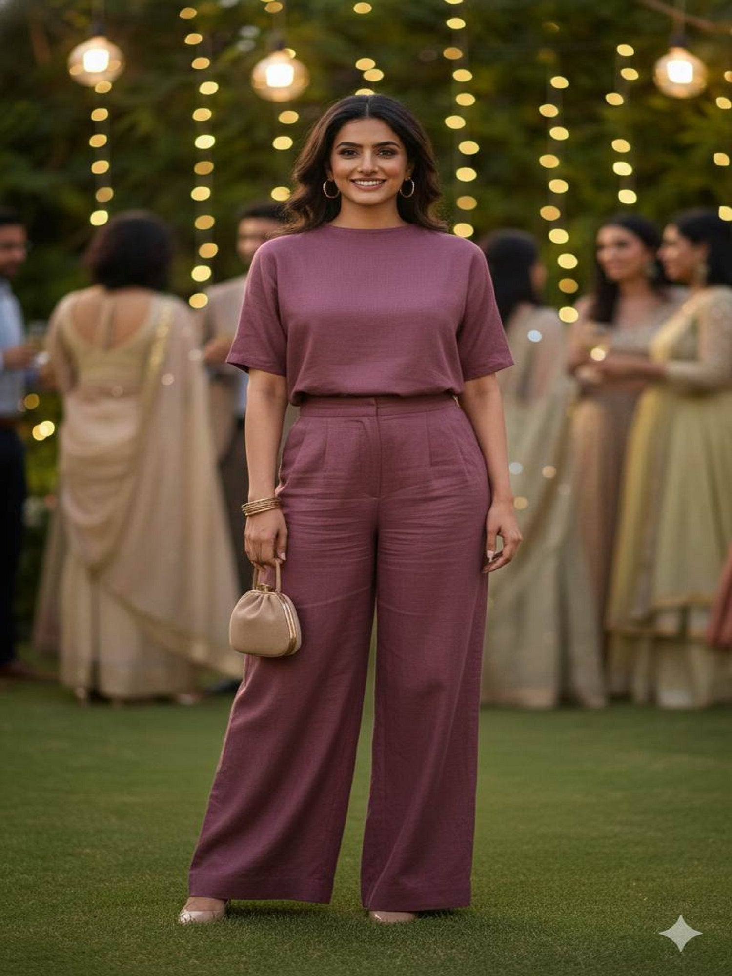 Burgundy Pink 100% Pure Linen Fabric 60 Lea (0% cotton)