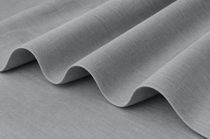 Premium Steel Grey Spun Fabric